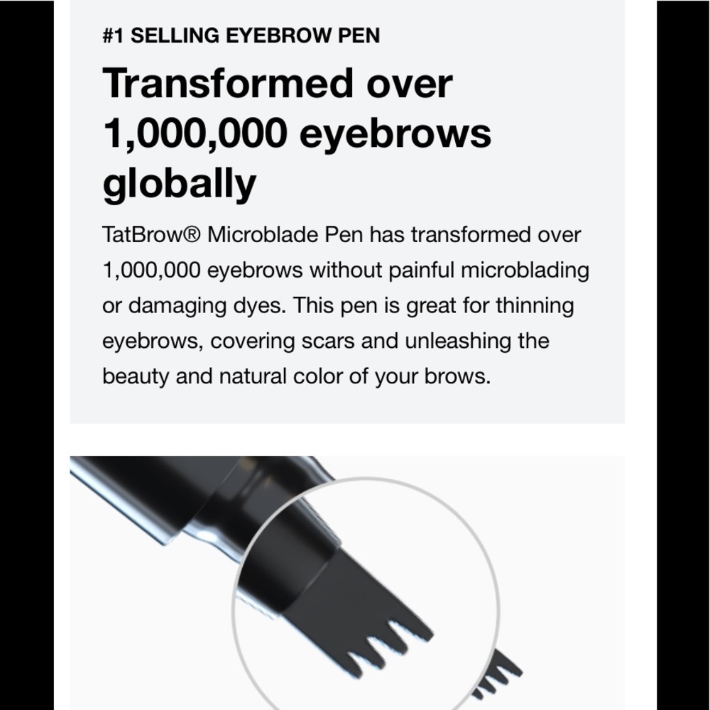 NIB Sealed Eyebrow Microblade Brow Pen 3 Shades - Picture 5 of 6